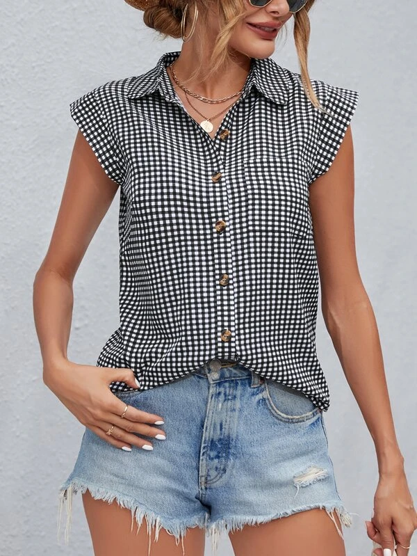 ⁦Brown basic Top⁩ – תמונה ⁦1⁩