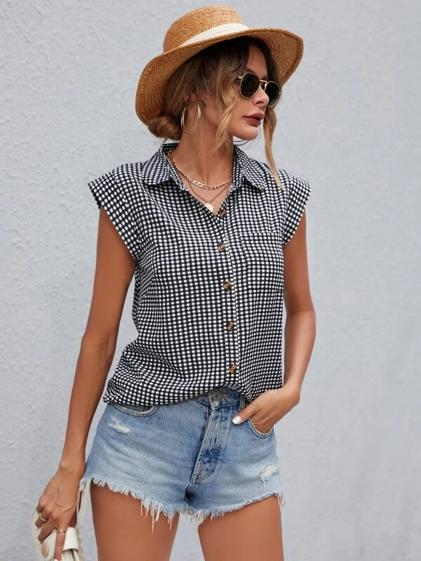 ⁦Brown basic Top⁩ – תמונה ⁦3⁩