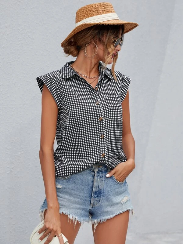 ⁦Brown basic Top⁩ – תמונה ⁦4⁩
