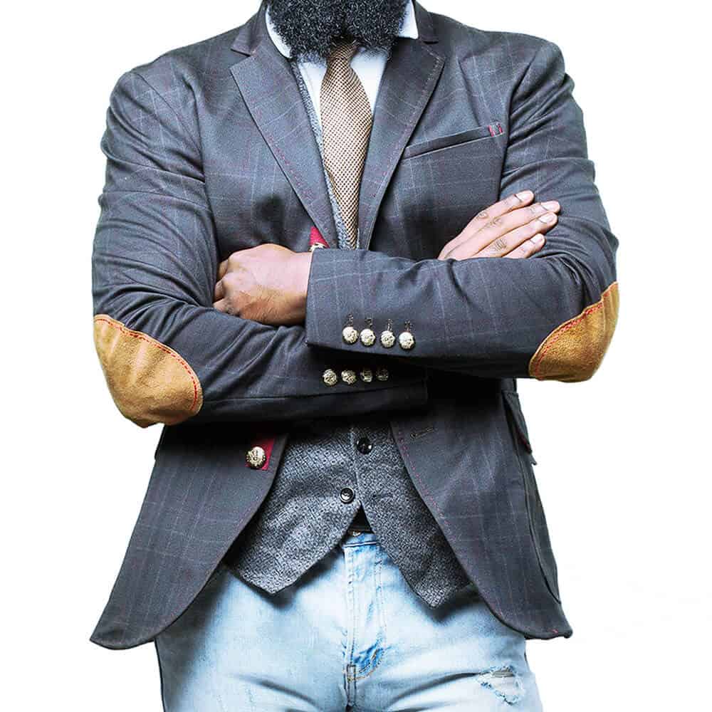 Brown Blazer Jacket – תמונה 1