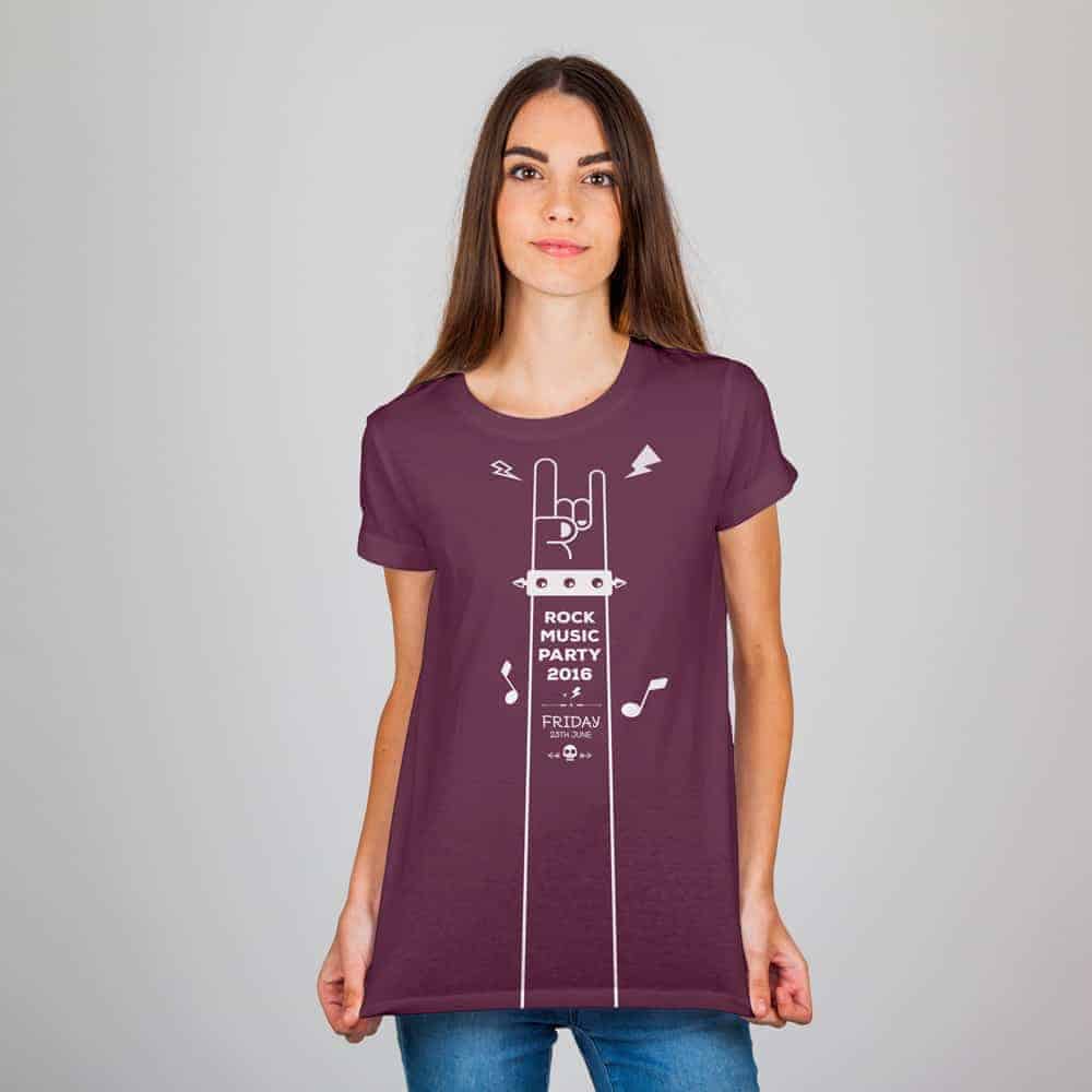 ⁦Printed Tshirt Purple Color⁩ – תמונה ⁦1⁩